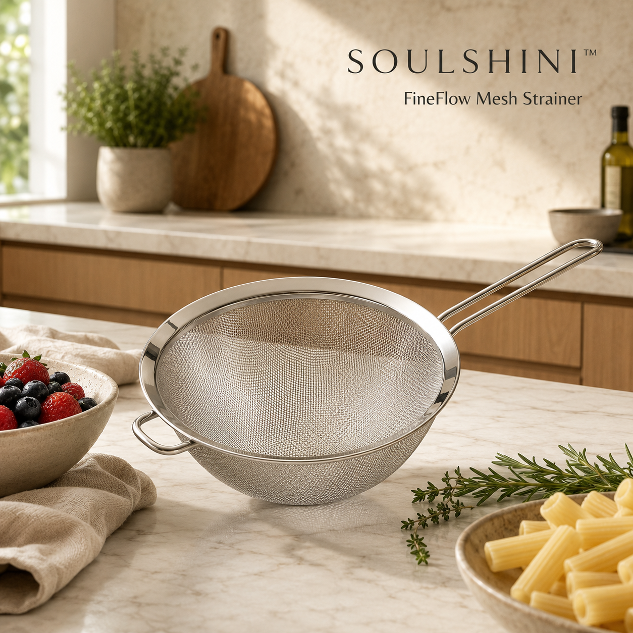 soulshini™ FineFlow Mesh Strainer